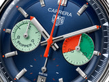 Carrera Automatico Chronograph Skipper Blu 39 mm