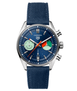 Carrera Automatico Chronograph Skipper Blu 39 mm
