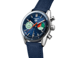 Carrera Automatico Chronograph Skipper Blu 39 mm