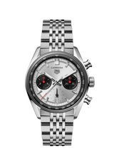 Carrera Automatico Chronograph Antracite Panda 39 mm Acciaio