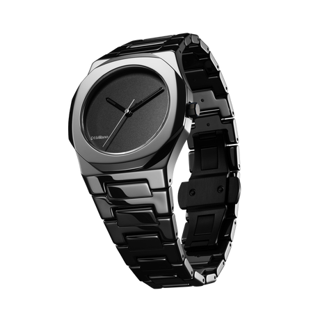 Ceramica Pure Black 37mm-Orologi-D1 MILANO-Gioielleria Granarelli