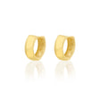 CERCHIO SCATTINO Ø 12 mm 750 /°°° ORO GIALLO-Orecchini-GRANARELLI-Gioielleria Granarelli