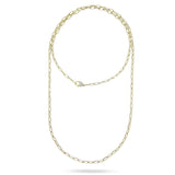 COLLANA CATENA CHEVAL DOUBLE MOSCHETTONE CUORE