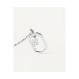 COLLANA CON LETTERA F MINI SILVER-PDPAOLA-CO02-517-U-Gioielleria Granarelli