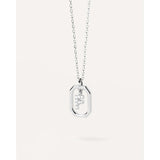 COLLANA CON LETTERA F MINI SILVER-PDPAOLA-CO02-517-U-Gioielleria Granarelli