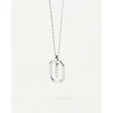 COLLANA CON LETTERA L MINI SILVER-PDPAOLA-CO02-523-U-Gioielleria Granarelli