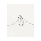 COLLANA CON LETTERA T MINI SILVER-PDPAOLA-CO02-531-U-Gioielleria Granarelli