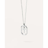 COLLANA CON LETTERA T MINI SILVER-PDPAOLA-CO02-531-U-Gioielleria Granarelli