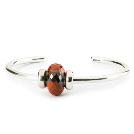 Calcedonio rosso con Ematite-Beads-TROLLBEADS- [SKU] -Gioielleria Granarelli