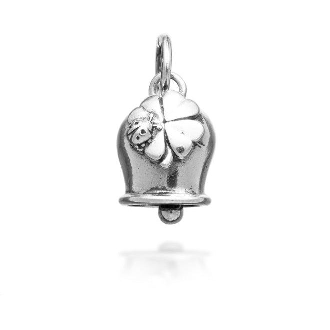 Charm Campanella Quadrifoglio