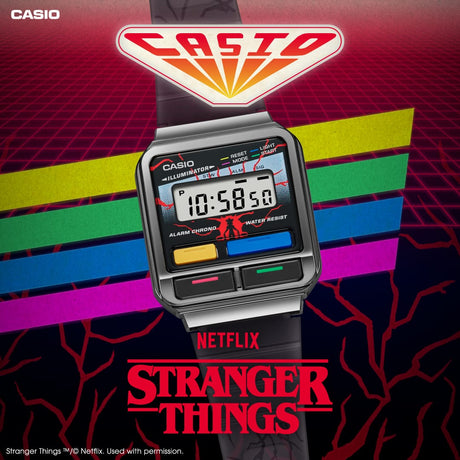 Casio Stranger Things A120WEST-1AER-Orologi-CASIO-Gioielleria Granarelli