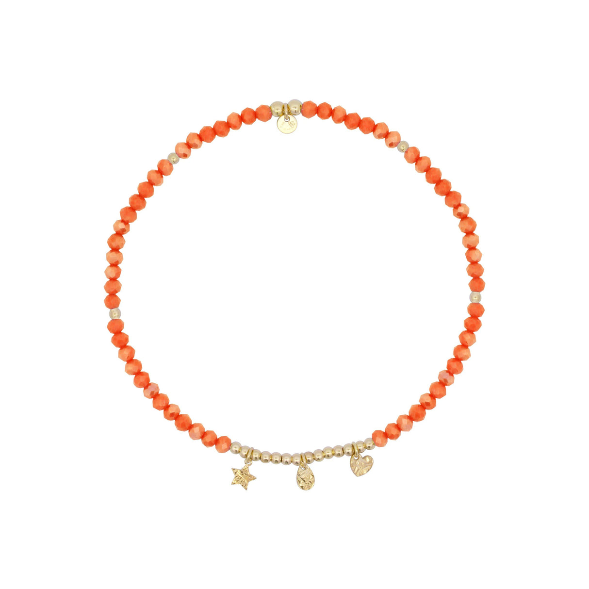 Cavigliera Elastica Arancione-Bracciali-RUE DES MILLE-Gioielleria Granarelli