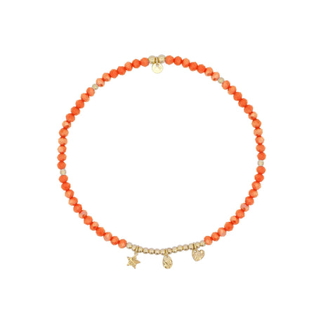 Cavigliera Elastica Arancione-Bracciali-RUE DES MILLE-Gioielleria Granarelli