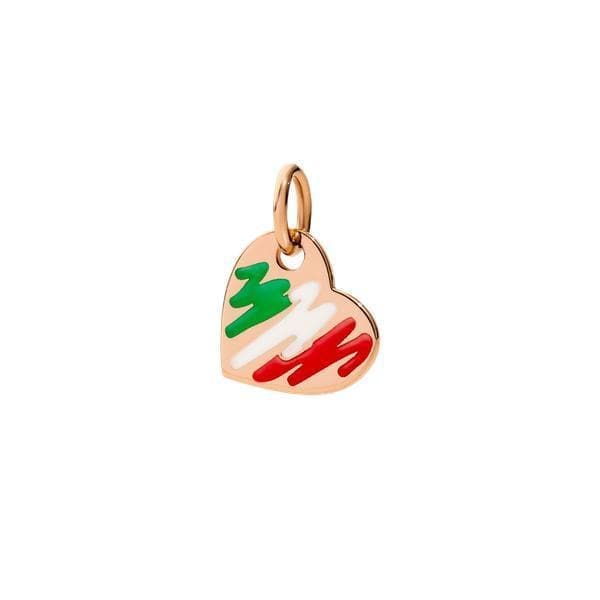 Ciondolo Cuore Italian Pride-Ciondoli-DODO- [SKU] -Gioielleria Granarelli