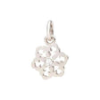 Charm dodo Fiocco di Neve Oro Bianco-Ciondoli-DODO- [SKU] -Gioielleria Granarelli