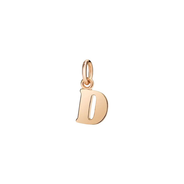 Charm DoDo Lettera D-Ciondoli-DODO- [SKU] -Gioielleria Granarelli