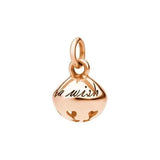 Charm Dodo Campanello Make a Wish Oro Rosa-Ciondoli-DODO- [SKU] -Gioielleria Granarelli