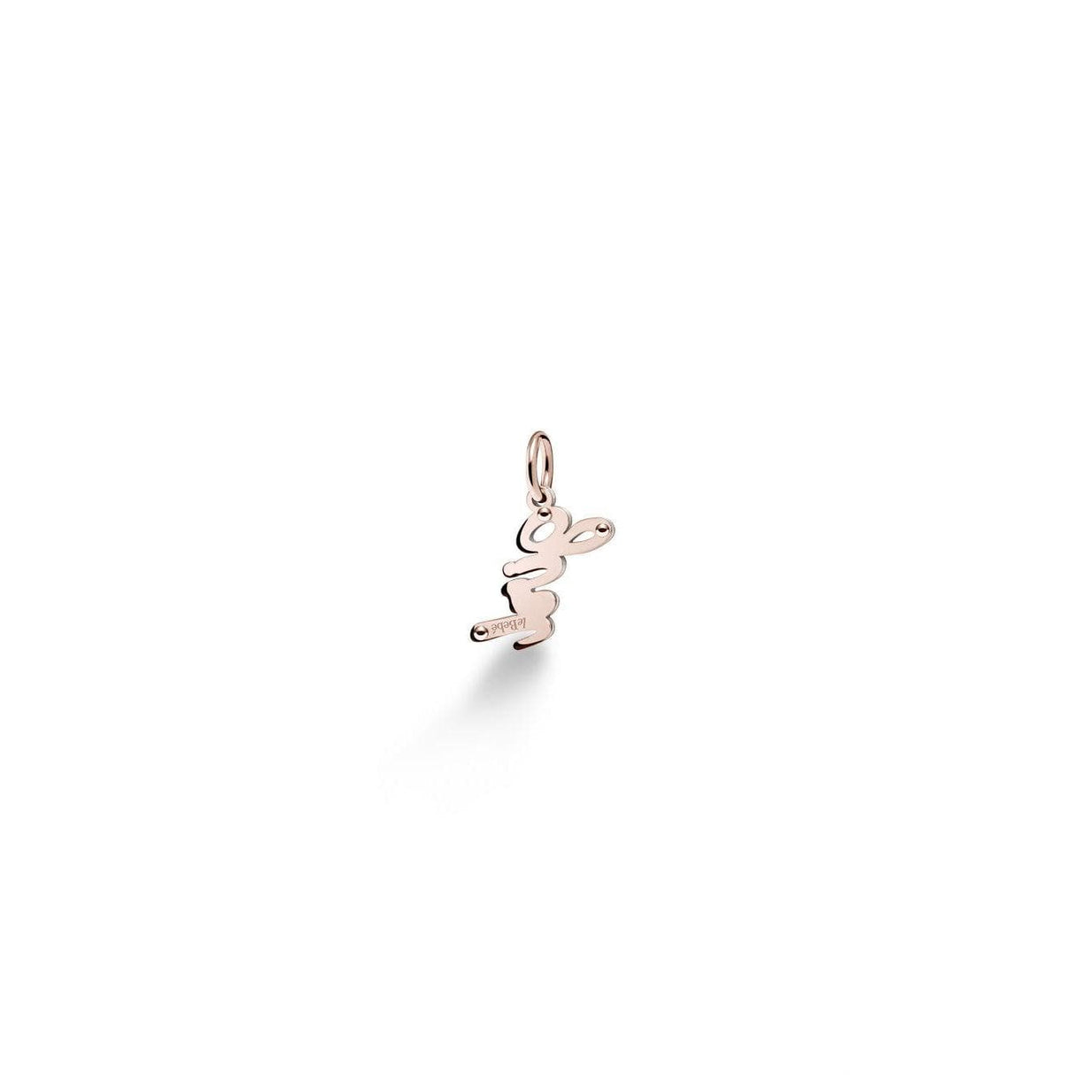 Charm Girl Argento e Oro Rosa-Girocolli-LE BEBE'- [SKU] -Gioielleria Granarelli