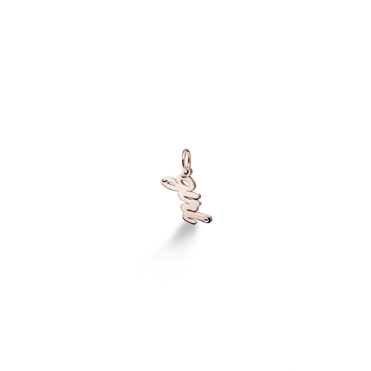 Charm Girl Argento e Oro Rosa-Girocolli-LE BEBE'- [SKU] -Gioielleria Granarelli