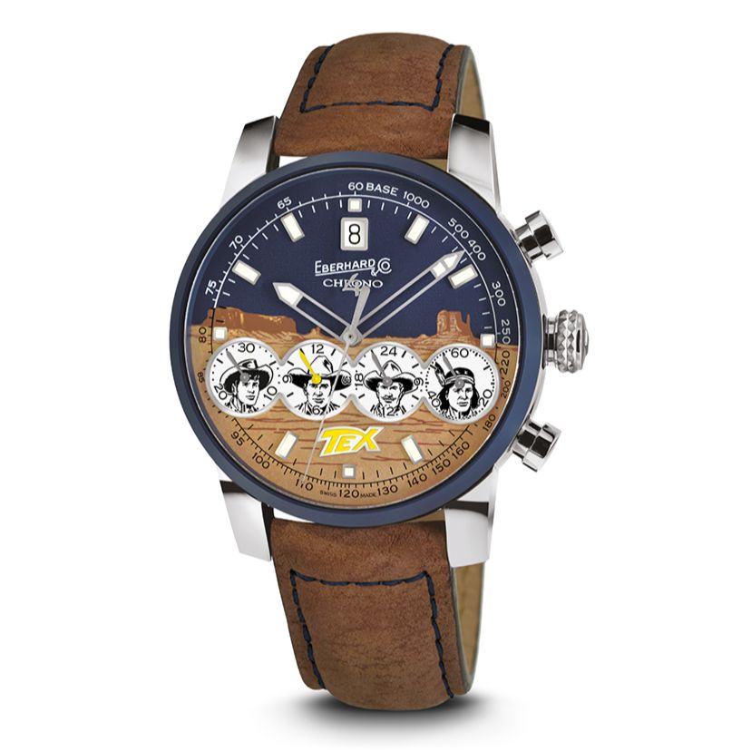 Chrono24 Orologi Della Orologio Eberhard Chrono Tex Willer