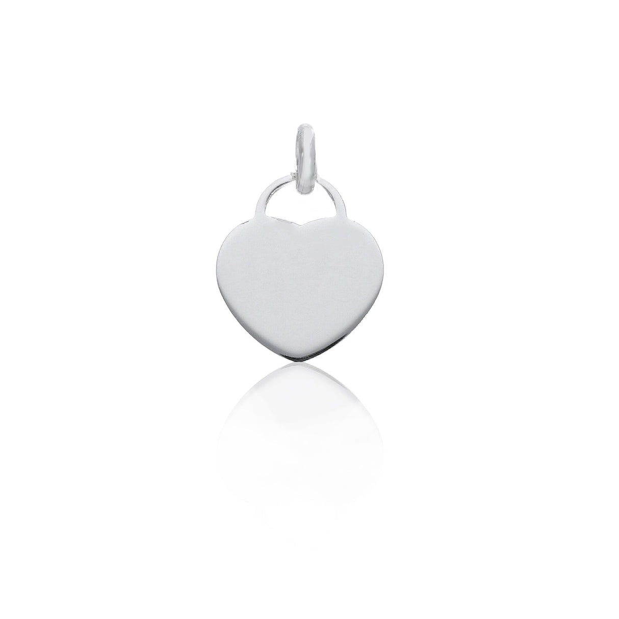 Ciondolo Cuore In Oro Bianco-Ciondoli-GRANARELLI-Gioielleria Granarelli