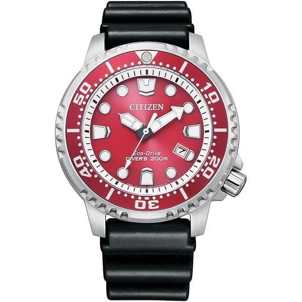 Citizen Promaster quadrante rosso-Orologi-CITIZEN- [SKU] -Gioielleria Granarelli