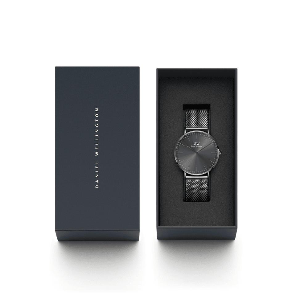 Classic Mesh Graphite-Orologi-DANIEL WELLINGTON-Gioielleria Granarelli