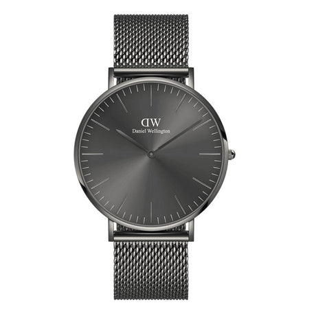 Classic Mesh Graphite-Orologi-DANIEL WELLINGTON-Gioielleria Granarelli