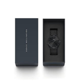 Classic Mesh Onyx Black-Orologi-DANIEL WELLINGTON-Gioielleria Granarelli