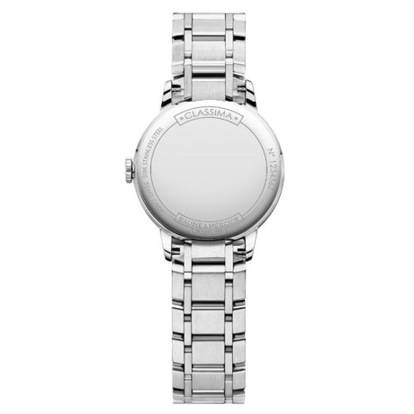 Classima Lady Bianco Acciaio 10489-Orologi-BAUME ET MERCIER-Gioielleria Granarelli