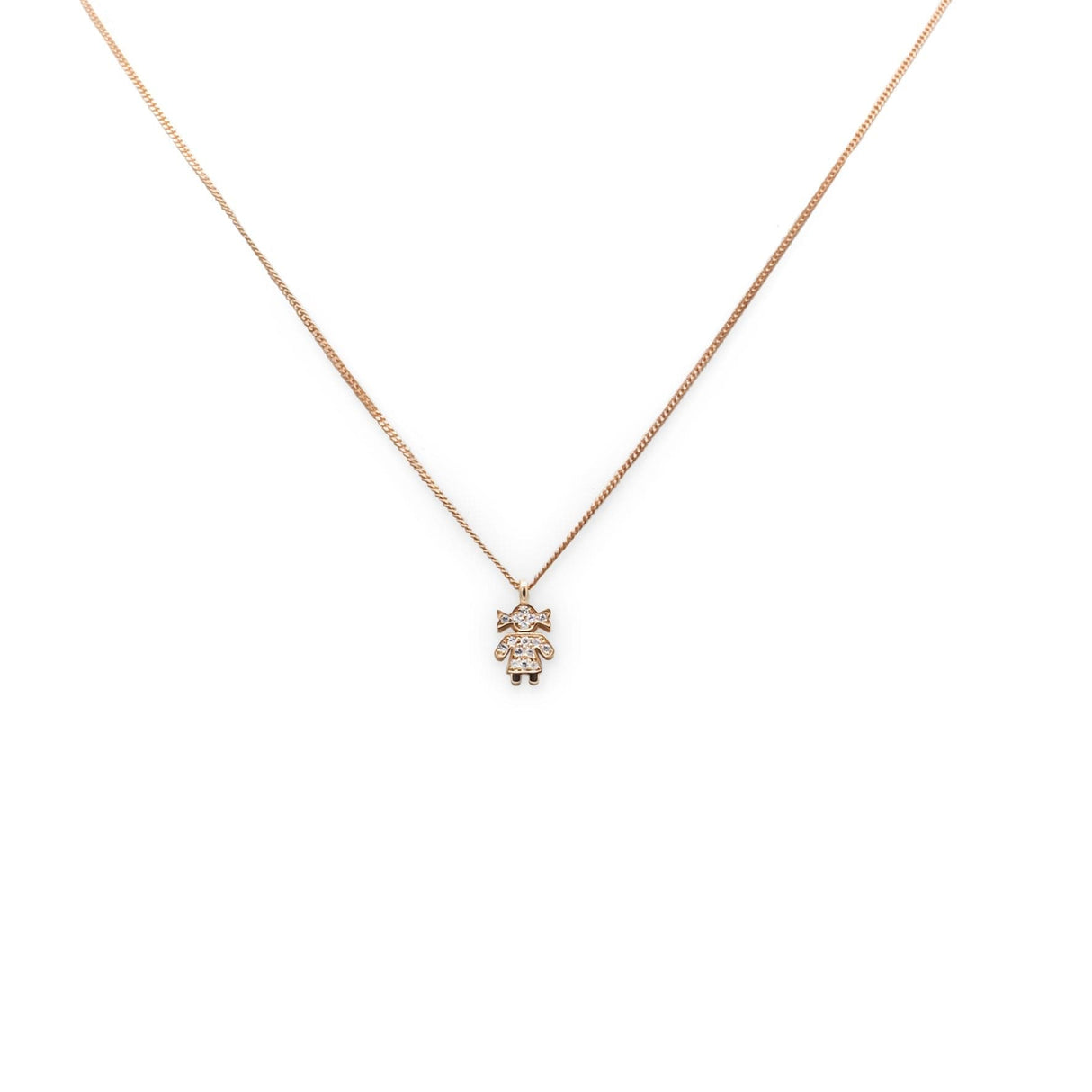 EASY CHRIST CHRIST GIRL Pavé Micro Rosa Rosa Diamanti CT