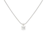 Collana Brillante Solitario "Punto Luce"-Girocolli-GRANARELLI- [SKU] -Gioielleria Granarelli