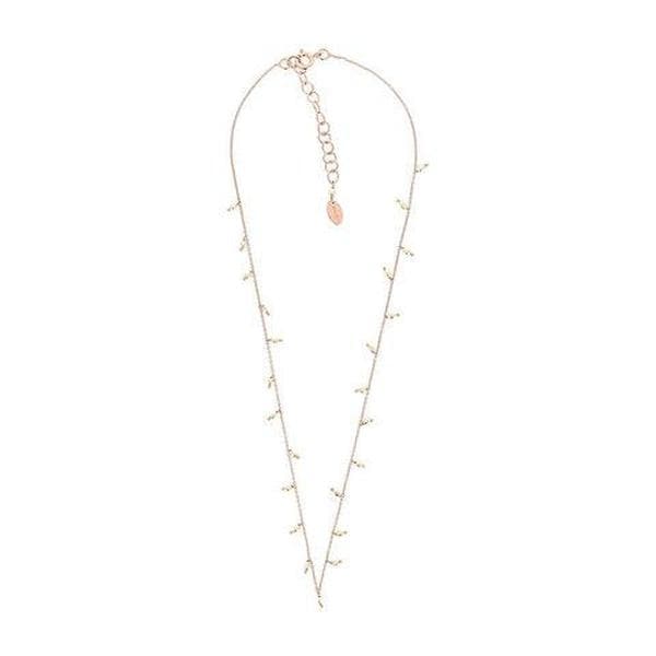 Collana DNA Argento Rosato e perline-Girocolli-PESAVENTO- [SKU] -Gioielleria Granarelli