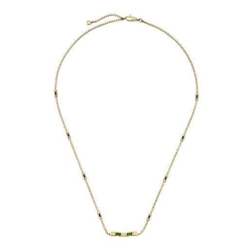 Collana Gucci Link to Love con tormalina taglio baguette-Girocolli-GUCCI- [SKU] -Gioielleria Granarelli