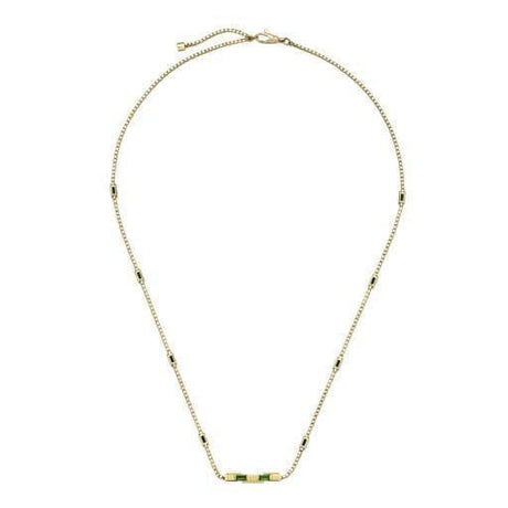 Collana Gucci Link to Love con tormalina taglio baguette-Girocolli-GUCCI- [SKU] -Gioielleria Granarelli
