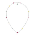 Collana Interlocking G con smalto multicolore-Girocolli-GUCCI-Gioielleria Granarelli