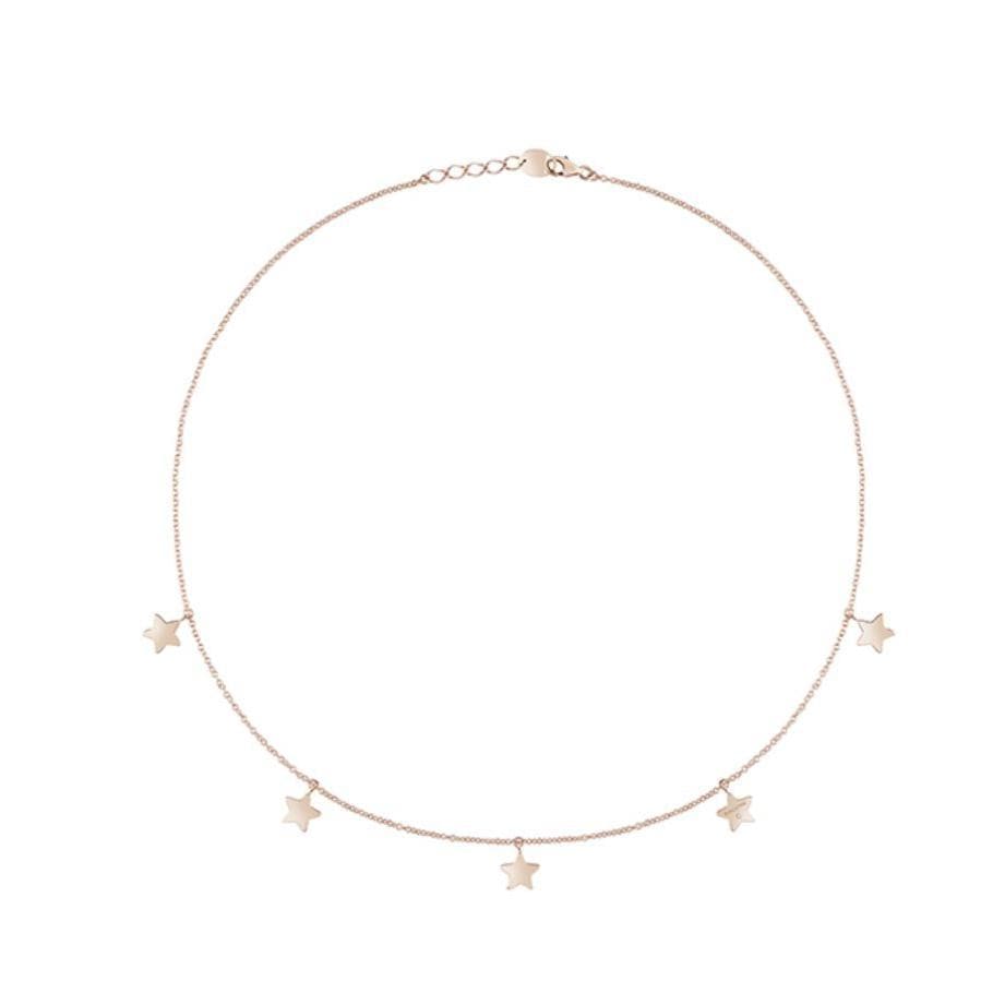 Collana Stelle Pendenti-Girocolli-SALVINI- [SKU] -Gioielleria Granarelli