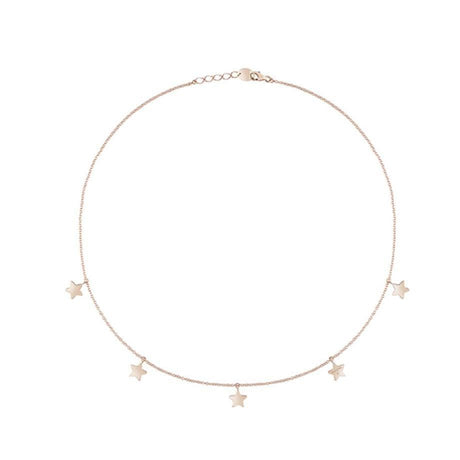 Collana Stelle Pendenti-Girocolli-SALVINI- [SKU] -Gioielleria Granarelli