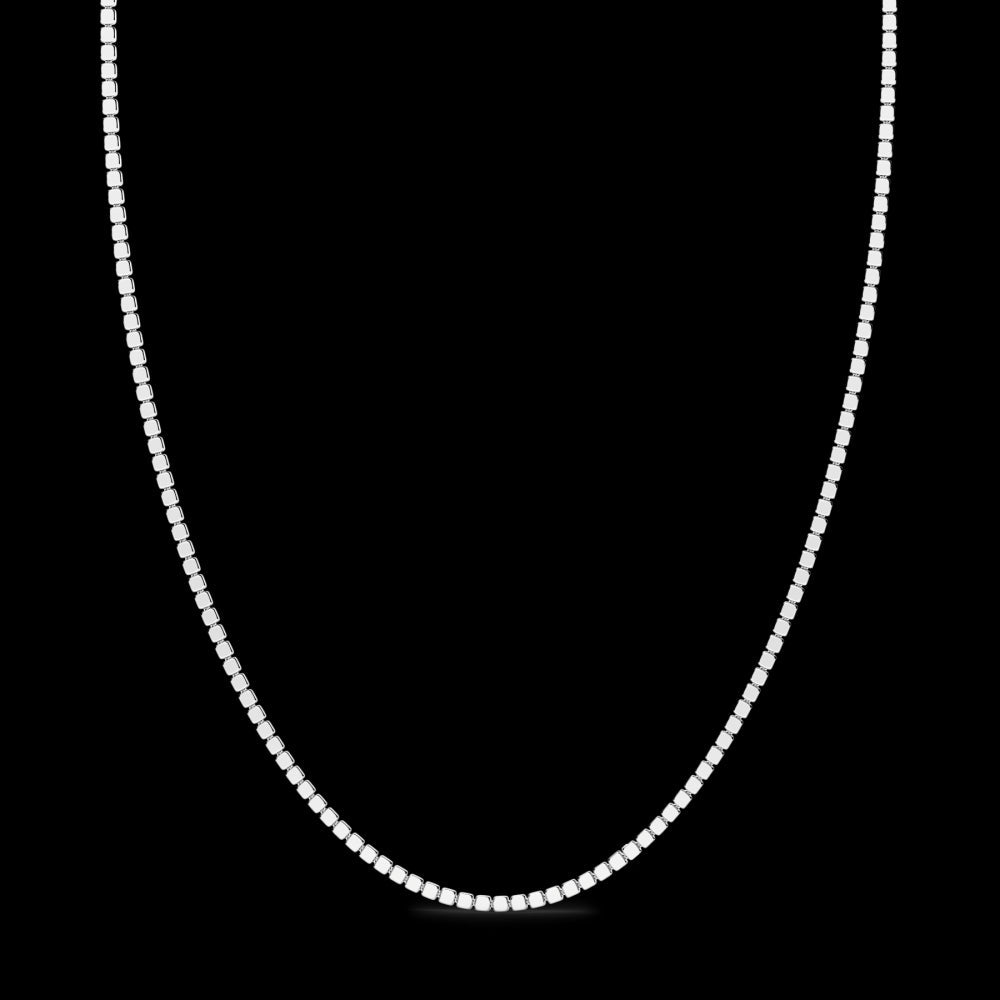 Collana Zancan in argento maglia ESC088-Girocolli-ZANCAN-Gioielleria Granarelli