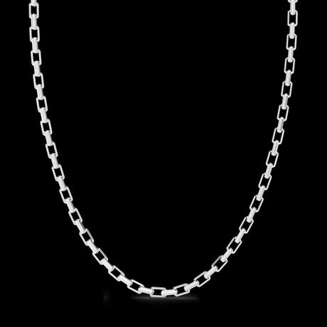 Collana Zancan in argento maglia ESC090-Girocolli-ZANCAN-Gioielleria Granarelli