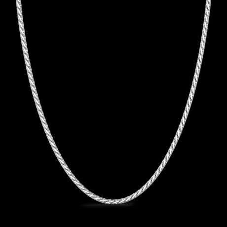 Collana Zancan in argento maglia EXC498-L-Girocolli-ZANCAN-Gioielleria Granarelli