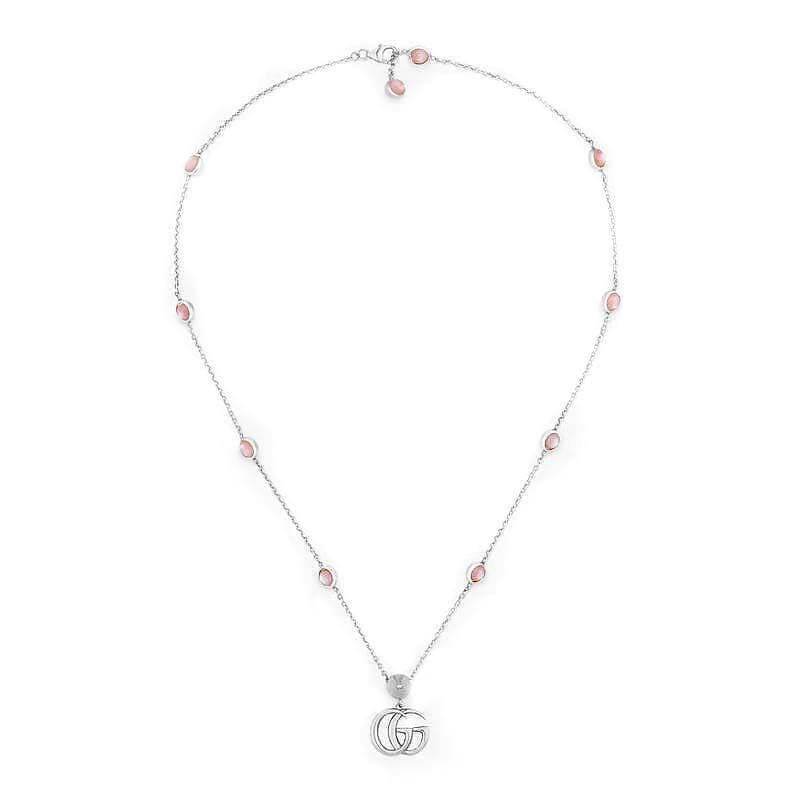 Collana in madreperla Doppia G-Girocolli-GUCCI- [SKU] -Gioielleria Granarelli