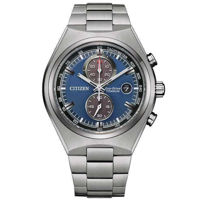 Crono Super Titanio 7090-Orologi-CITIZEN- [SKU] -Gioielleria Granarelli