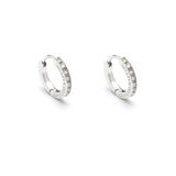 Orecchini Huggie Crystal