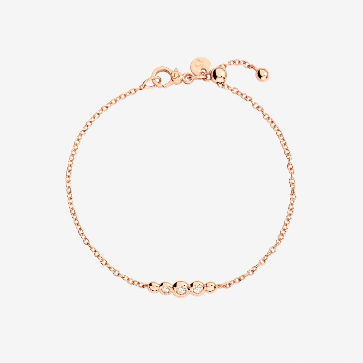Gioielleria Granarelli DoDo Pomellato Bracciale DoDo Bollicine Oro Rosa e Diamanti