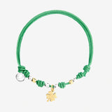 Bracciale Cordino Quadrifoglio-Bracciali-DODO-Gioielleria Granarelli