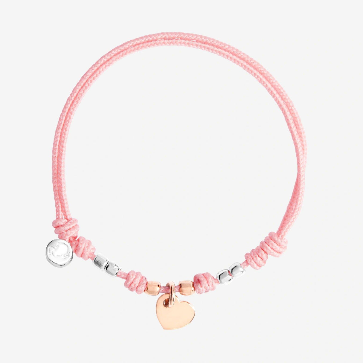 Bracciale Cordino Cuore-Bracciali-DODO-Gioielleria Granarelli