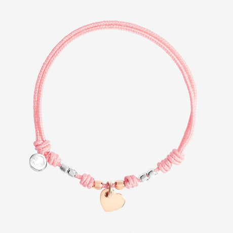 Bracciale Cordino Cuore-Bracciali-DODO-Gioielleria Granarelli