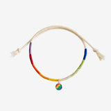 Bracciale DoDo LGBTQIA+ in Argento e Smalto Multicolor