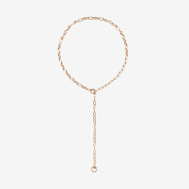 Collana DoDo Essentials Maglia Argento dorato Oro Rosa-Girocolli-DODO-Gioielleria Granarelli